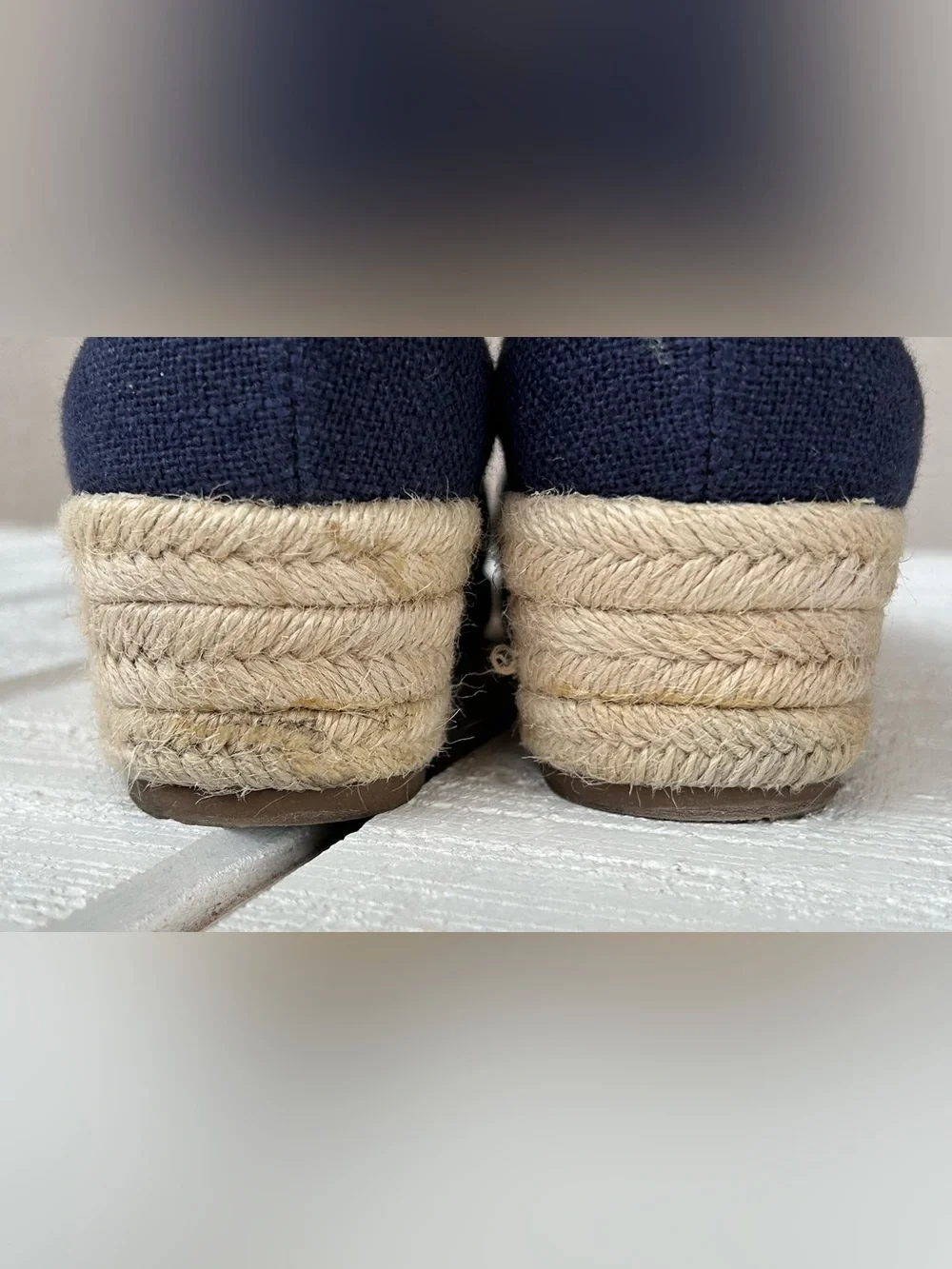 Life Stride Women’s Velocity 2.0 Kamilla Wedge Espadrilles Navy Size 7W
